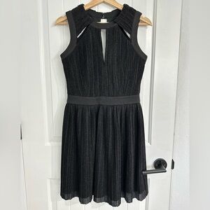 NWOT Adelyn Rae Sparkling Black Dress